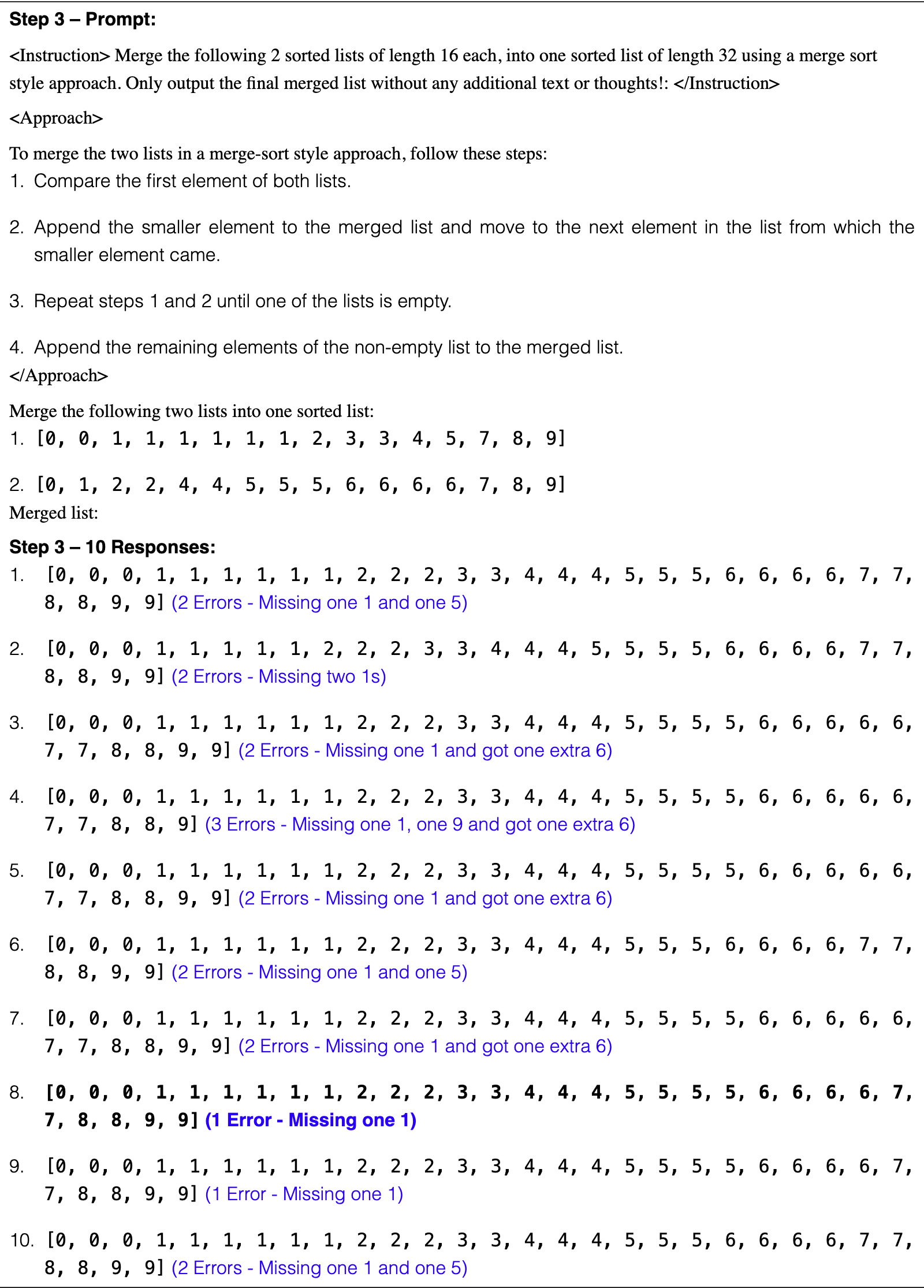 Original Table 8