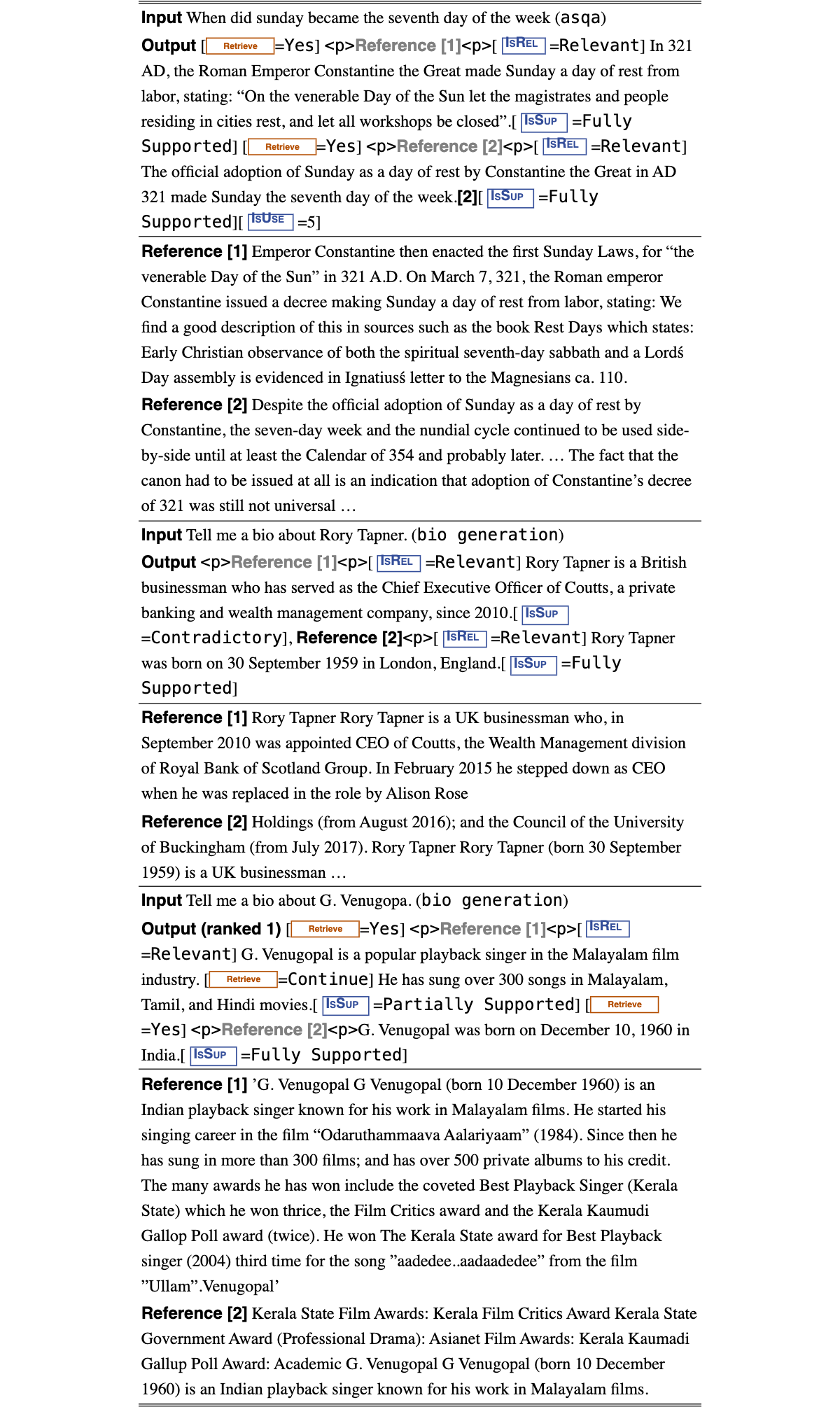 Original Table 7